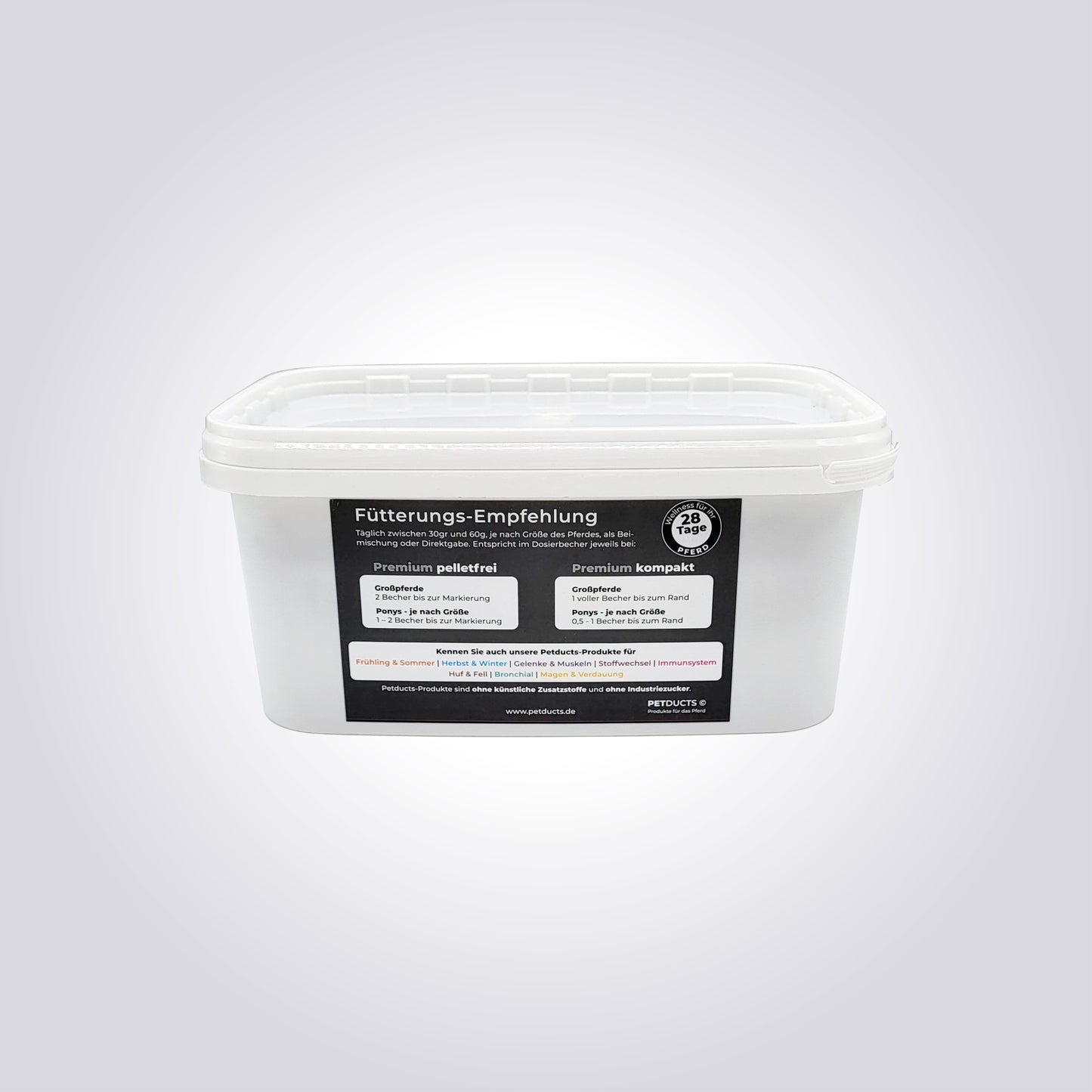 HorseHealth Premium Intensiv - Fit for Life Booster - 28 Tage - zur Steigerung des Wohlbefindens und der Gesundheit