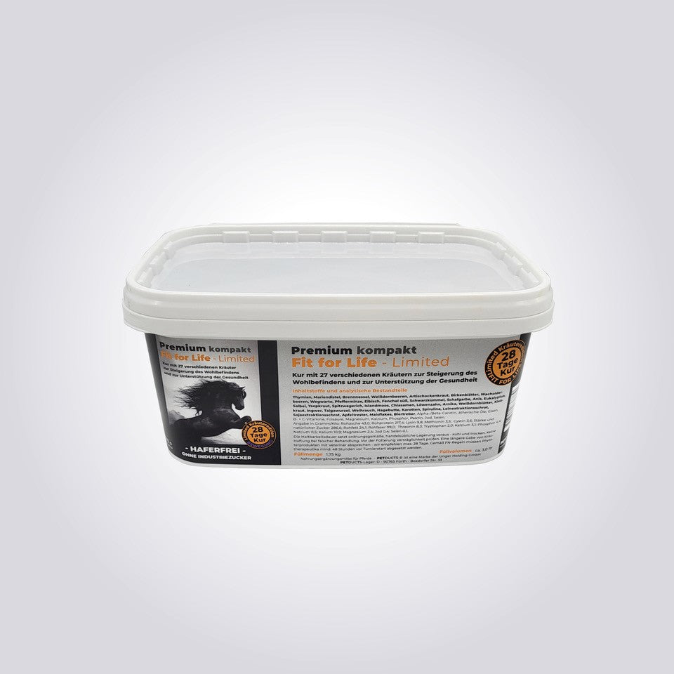 HorseHealth Premium Intensiv - Fit for Life Booster - 28 Tage - zur Steigerung des Wohlbefindens und der Gesundheit